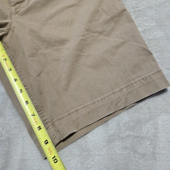 American Eagle Outfitters Next Level Flex Men's Tan Flat-Front Shorts Size 32 - Picture 5 of 8